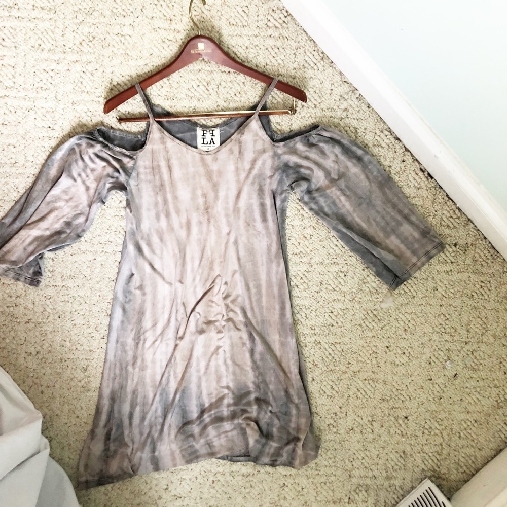 PPLA off the shoulder dress